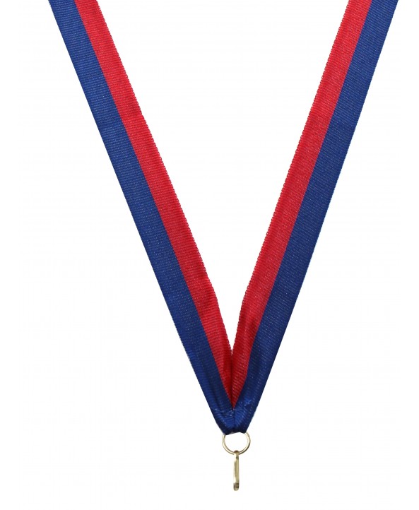 Medaille Lint Blauw-rood **