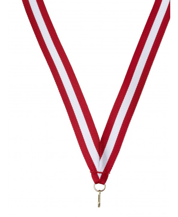 Medaille Lint Rood-wit-rood **