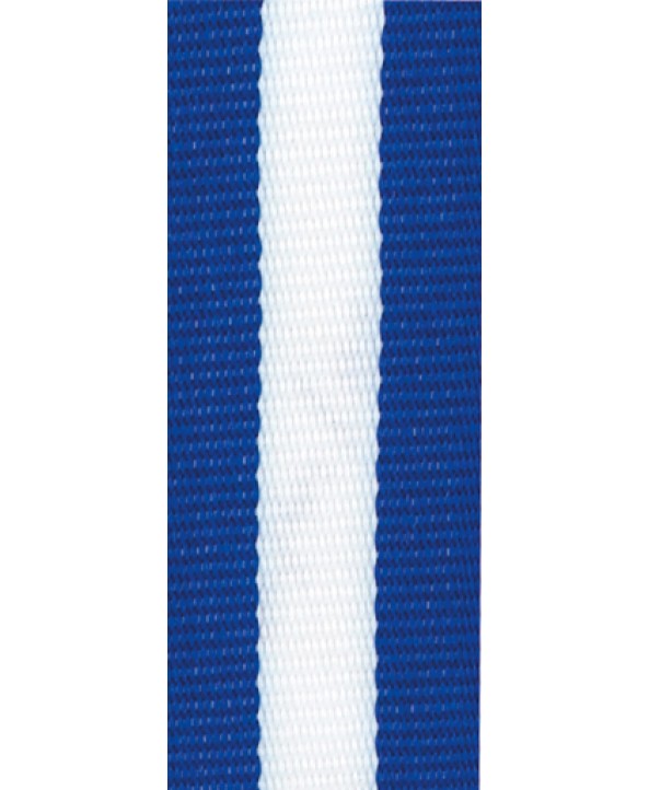 Medaille Lint Blauw-wit-blauw **