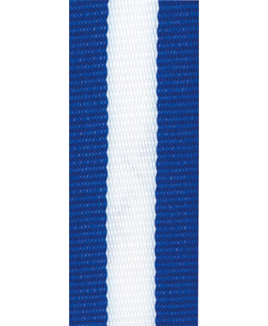 Concentratie Vooruitzien heilig Medaille Lint Blauw-wit-blauw ** - Blauw-wit-blauw