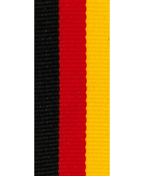 Medaille Lint Zwart-rood-geel **