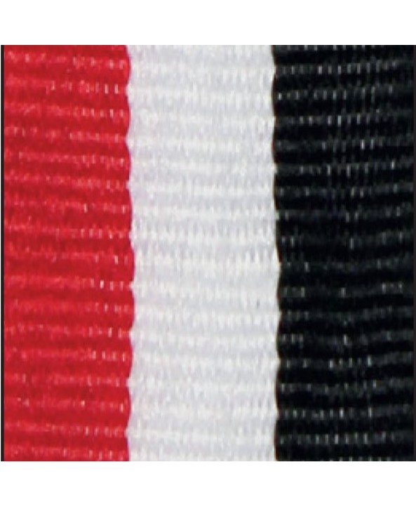 medaille-lint-rood-wit-zwart